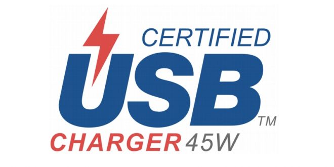 USB Certified Charger 45W Logo